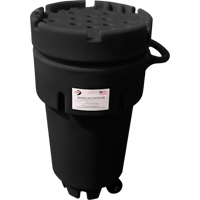 Contenants roulants Poly-Spillpaks, 50 gal. US, Mobile SDN457 | Office Plus