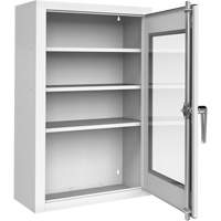 Armoire à pharmacie verrouillable avec porte en Plexiglas SHB570 | Office Plus