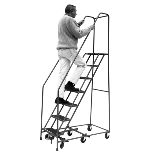 Pivoting Rolling Ladder