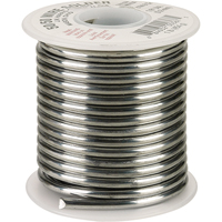 60/40 Common Solder, Lead-Based, 60% Tin 40% Lead, Solid Core, 0.125" Dia. 858-1110 | Office Plus