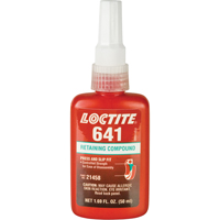Retaining Compound 641 Controlled Strength, 50 ml, Bottle, Yellow AA546 | Office Plus