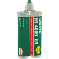 HY 4080 GY™ Structural Repair Hybrid Adhesive, Two-Part, Dual Cartridge, 400 g, Grey AF366 | Office Plus