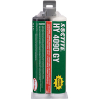 HY 4090 GY™ Structural Repair Hybrid Adhesive, Two-Part, Dual Cartridge, 50 g, Grey AF369 | Office Plus