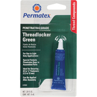 Penetrating Grade Threadlocker, Green, Medium, 6 ml, Tube AH124 | Office Plus