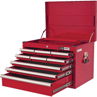 Pro Series Mechanic's Chest, 26" W, 9 Drawers, Red AUW131 | Office Plus