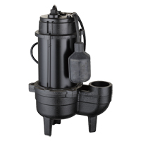 Cast Iron Sewage Pump, 115 V, 6.5 A, 3880 GPH, 1/2 HP DC661 | Office Plus