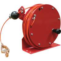 G 3000 Static Discharge Grounding Reel, 100' Length, Heavy-Duty DC784 | Office Plus