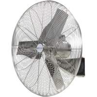 Stainless Steel Food Service Washdown Air Circulating Fans, Industrial, 20" Dia., 1 Speeds EA340 | Office Plus