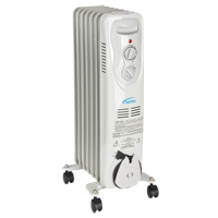 Heater, Oil Filled, Electric, 5120 EA612 | Office Plus