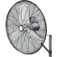 Non-Oscillating Wall Fan, Industrial, 24" Dia., 2 Speeds EA644 | Office Plus