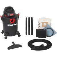 DIY & Workshop Series Shop Vacuum, Wet-Dry, 3.5 HP, 6 US Gal. (22.7 Litres) EB350 | Office Plus