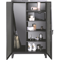 Broom Closet Storage Cabinets FG835 | Office Plus