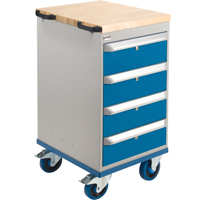 Mobile Cabinet Benches- Assembly Kits, Single FH407 | Office Plus