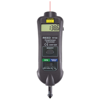 Professional Dual Function Tachometer with ISO Certificate, Contact/Photo (Non Contact) NJW094 | Office Plus