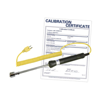 Surface Thermocouple Probe (includes ISO Certificate), 500 °C (932°F) Max. Temp. IB917 | Office Plus