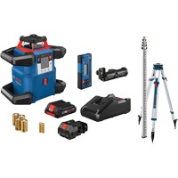Revolve4000 Connected Self-Leveling Horizontal Rotary Laser Kit, 4000' (1219.2 m), 635 Nm IC596 | Office Plus