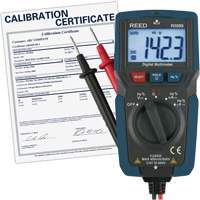 Compact Multimeter with Non-Contact Voltage and ISO Certificate, AC/DC Voltage, AC/DC Current IC696 | Office Plus