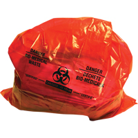 Sacs pour déchets bio-médicaux Sure-Guard<sup>MC</sup>, Biorisque, 38" lo x 30" la, 2 mil, 100 /pqt JD100 | Office Plus