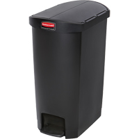 Slim Jim<sup>®</sup> Waste Container, Resin, 13 US gal. Capacity JG882 | Office Plus