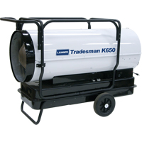 Tradesman<sup>®</sup> Forced Air Heater, Fan, Kerosene, 650,000 BTU/H JG962 | Office Plus