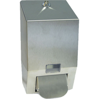 Distributeur de savon en acier inoxydable, À pression, Capacité de 1000 ml, Format Cartouche de recharge JH176 | Office Plus
