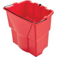 Wavebrake<sup>®</sup> Optional Dirty Water Bucket, 4.5 US Gal. (18 qt.) Capacity, Red JK609 | Office Plus