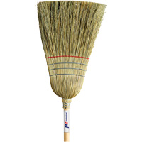 Heavy-Duty Corn Broom, 1-String, Wood Handle JM716 | Office Plus