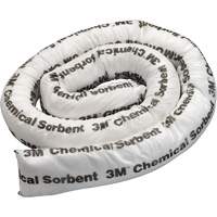 Chemical Sorbent Mini-Boom, Hazmat, 8' L x 3" W, 15.5 gal Absorbancy JN166 | Office Plus