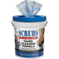 Scrubs<sup>®</sup> Hand Cleaner Towels, 72 Wipes, 12" x 10" JQ119 | Office Plus