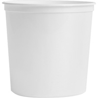 Food Storage Container, Plastic, 2 L Capacity, White JQ326 | Office Plus