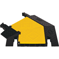 Yellow Jacket<sup>®</sup> 5-Channel Heavy Duty Cable Protector - Left Turn KI210 | Office Plus