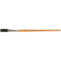 One Stroke Paint Brush, 3/8" Brush Width, Ox Hair, Wood Handle KP204 | Office Plus
