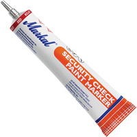Security Check Paint Marker, 1.7 oz., Tube, Red KP858 | Office Plus