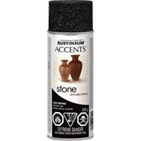 Accents<sup>®</sup> Stone Creations Spray Paint, Aerosol Can, Black KQ443 | Office Plus