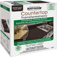 Countertop Transformations<sup>®</sup> Fleck Countertop Coating System, 2.37 L, Kit, Brown KQ448 | Office Plus