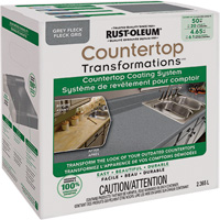 Countertop Transformations<sup>®</sup> Fleck Countertop Coating System, 2.37 L, Kit, Grey KQ449 | Office Plus