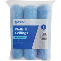 Master Standard Walls & Ceilings Paint Roller Covers, 10 mm (3/8") Nap, 240 mm (9-1/2") L KR602 | Office Plus
