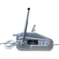 Tirfor<sup>®</sup> Wire Rope Hoist - TU17, 5/16" Wire Diameter, 2000 lbs. (1 tons) Capacity LA699 | Office Plus