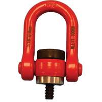 VQ Swivel Hoist Lifting Ring, M8, 12 mm Thread Length, Alloy Steel LW505 | Office Plus