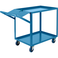 Order Picking Carts, 36" H x 24" W x 64" D, 2 Shelves, 1200 lbs. Capacity ML095 | Office Plus