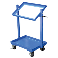 Stock Cart, Steel, 30-11/16" W x 19-1/4" D, 2 Shelves, 200 lbs. Capacity MH045 | Office Plus