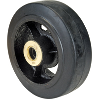 Rubber Wheels, 6" (152 mm) Dia. x 2" (51 mm) W, 550 lbs. (249 kg.) Capacity MH296 | Office Plus