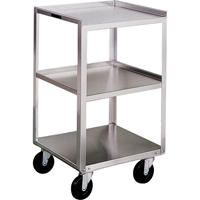 Equipment Stands, 3 Tiers, 16-3/4" W x 30-1/8" H x 18-3/4" D, 300 lbs. Capacity MK978 | Office Plus
