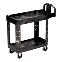 Heavy Duty Utility Cart - 4500-88, 2 Tiers, 17-1/8" x 33-1/4" x 39", 500 lbs. Capacity ML448 | Office Plus