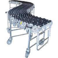 Nestaflex<sup>®</sup> Expandable/Flexible Conveyors, 30" W x 8' 6" L, 226 lbs. per lin. ft. Capacity MN884 | Office Plus