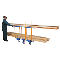 Horizontal Panel Cart, 63-7/16" x 28-1/2" x 40-15/16", 2000 lbs. Capacity MO515 | Office Plus