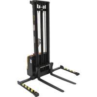 Double Mast Stacker, Electric Operated, 2200 lbs. Capacity, 150" Max Lift MP141 | Office Plus