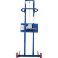 Low Profile Lite Load Lift, Hand Winch Operated, 400 lbs. Capacity, 55" Max Lift MP143 | Office Plus