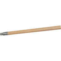 Structural Foam Push Broom Handle, Wood, ACME Threaded Tip, 15/16" Diameter, 60" Length NC750 | Office Plus