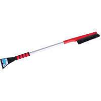 Long Reach Snow Brushes, Nylon Polyethylene Blade, 35" Long, Red NE441 | Office Plus